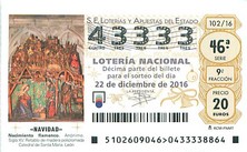 bumili ng isa bahagi ng Spanish lottery elgordo coupon