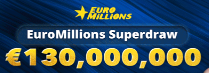 Milloin seuraava Euromillions-arpajaisten superdraw?