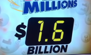 Ameerika megamillionide loterii jõuab $ 1.6 miljardini