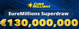 When is the next Euromillions lottery superdraw?